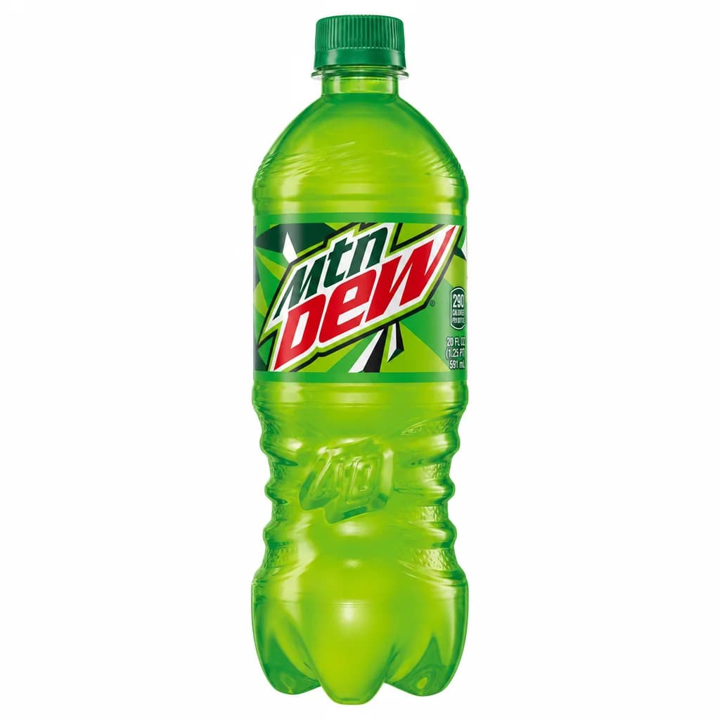 Mountain Dew 20 oz Bottle - Citrus Soda thumbnail 1