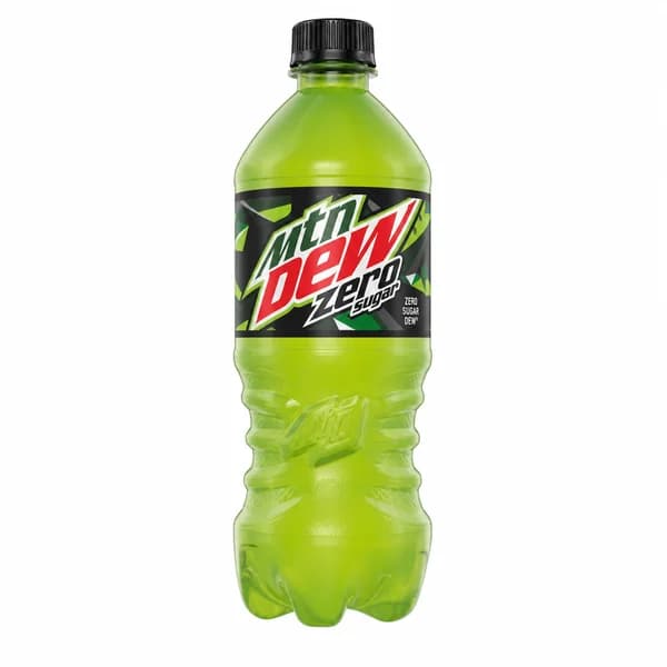 Mountain Dew Zero Sugar 20oz | Citrus Soda