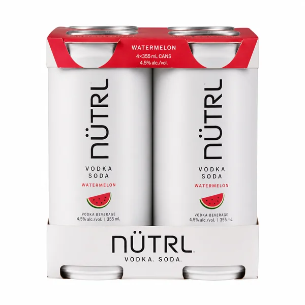 Nütrl Vodka Soda Watermelon 4-Pack