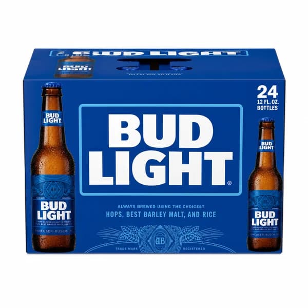 Bud Light 24-Pack 12 FL OZ Bottles | 288 FL OZ Total