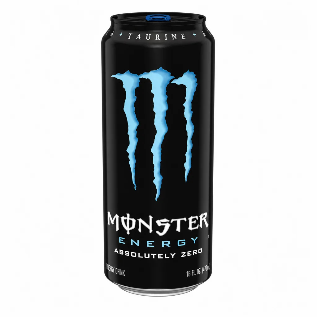 Monster Energy Absolutely Zero 16oz | Sugar-Free Energy Drink thumbnail 1
