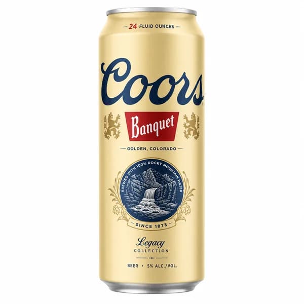 Coors Banquet 24oz Can