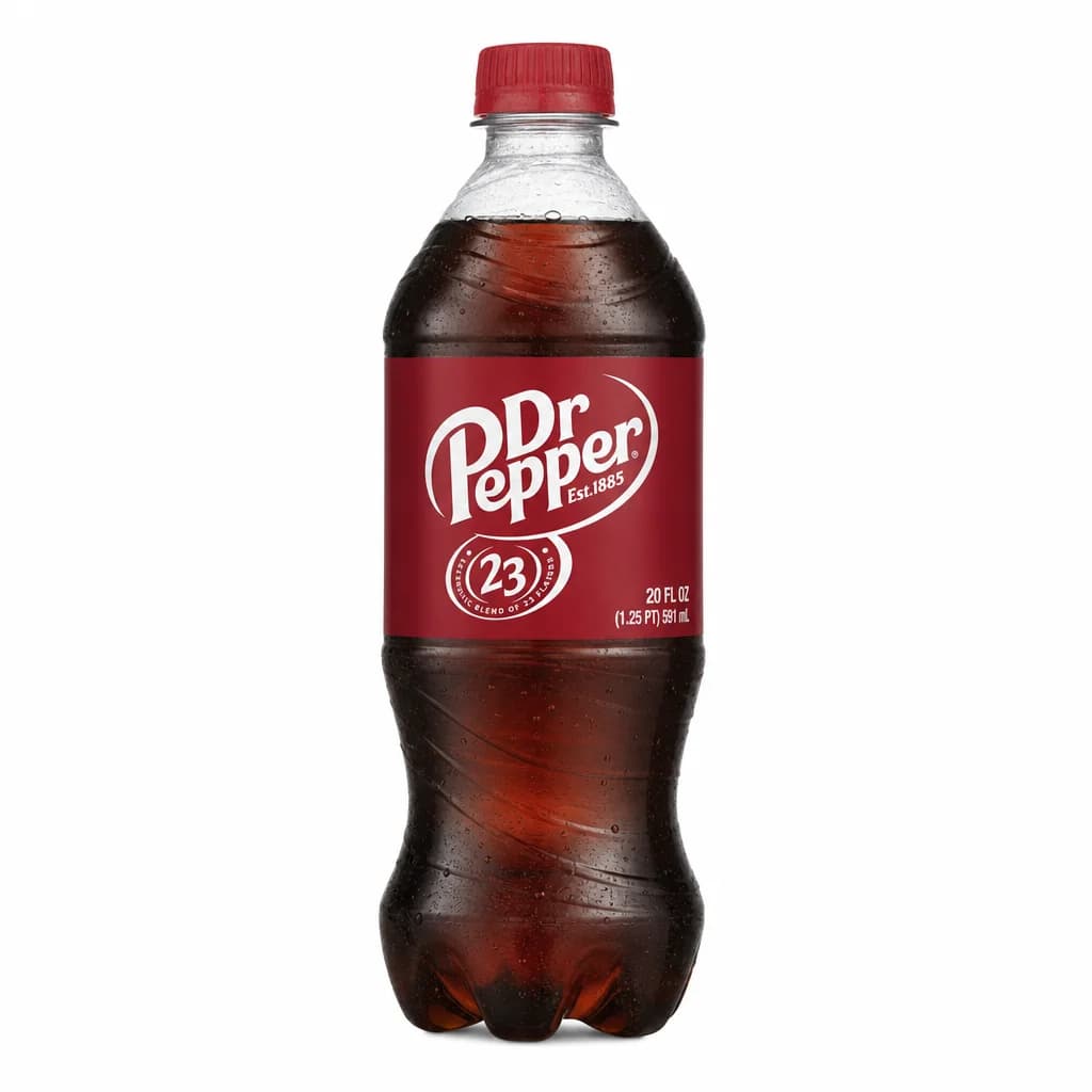 Dr Pepper 20 FL OZ - Classic Soda thumbnail 1