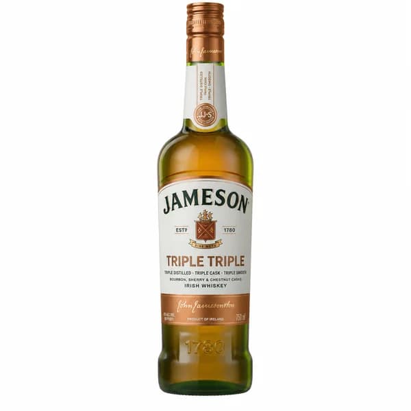 Jameson Triple Triple | Triple Distilled Irish Whiskey