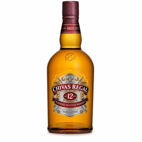 Chivas Regal 12 Year Old Blended Scotch Whisky