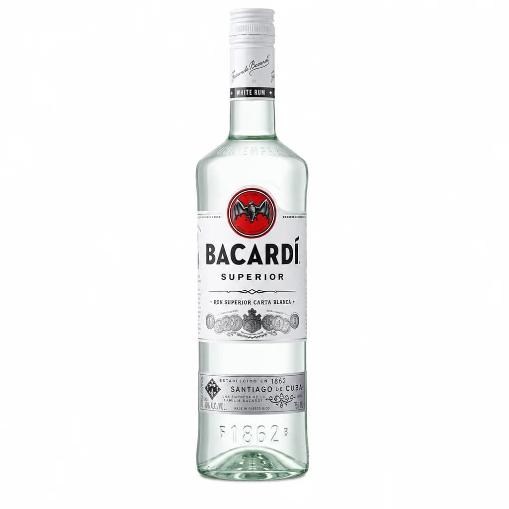 Bacardi Superior White Rum 750ml thumbnail 1