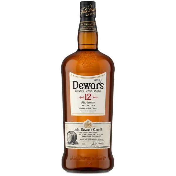 Dewar's 12 Year Blended Scotch Whisky