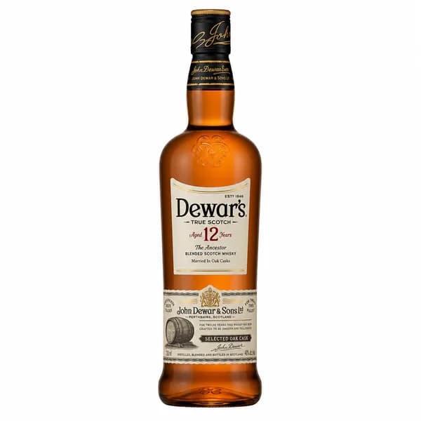 Dewar's 12 Year Blended Scotch | Aged Whisky