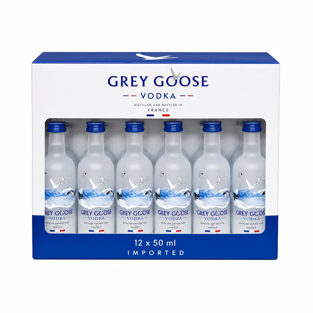 Grey Goose Vodka 50ml 12-Pack thumbnail 1