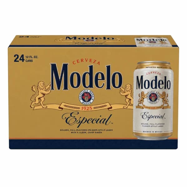 Modelo Especial Beer 24-Pack Cans 12oz