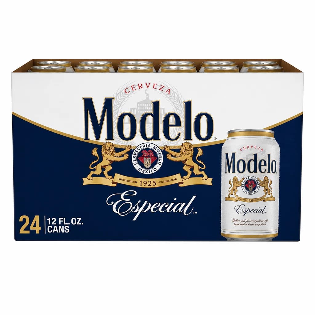 Modelo Especial 24/12 oz Cans | Mexican Lager Beer thumbnail 1