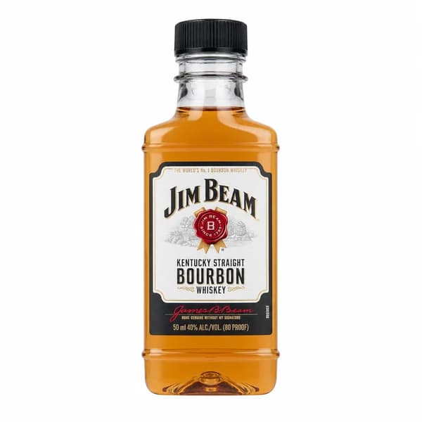 Jim Beam Bourbon 4 Year 80 Proof PET Bottle