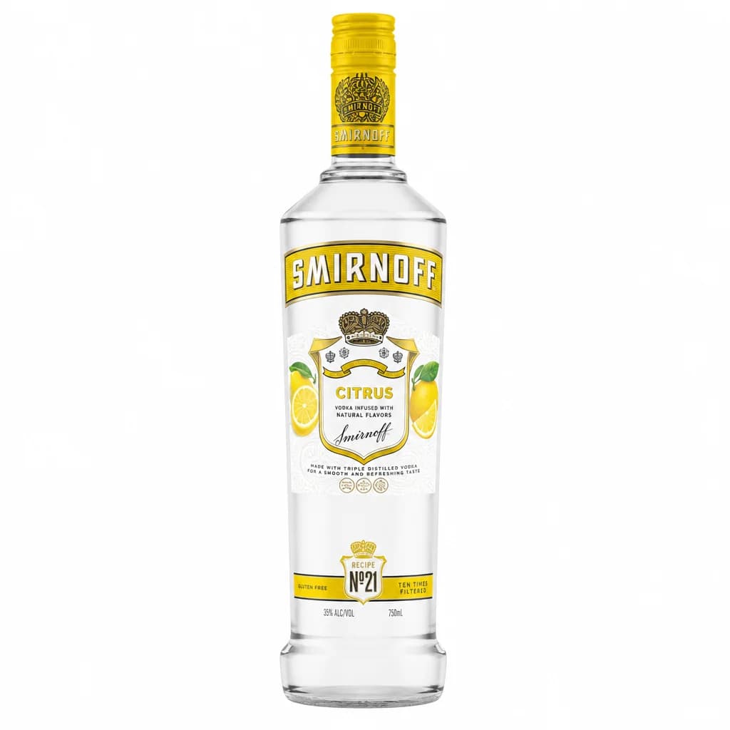 Smirnoff Citrus Vodka 750 ml | Buy Online thumbnail 1