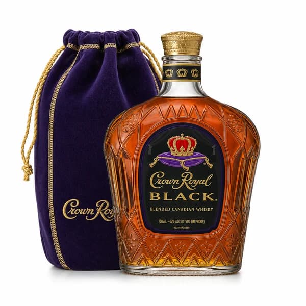 Crown Royal Black | Rich Canadian Whisky