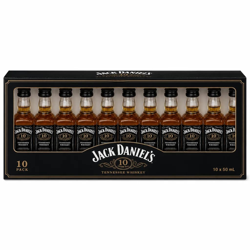 Jack Daniel's Black 10pk 50 ml | Buy Online thumbnail 1