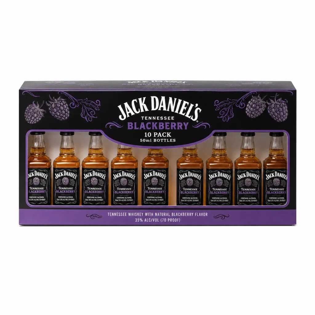 Jack Daniel's Tennessee Blackberry 10pk 50 ml | Buy Online thumbnail 1