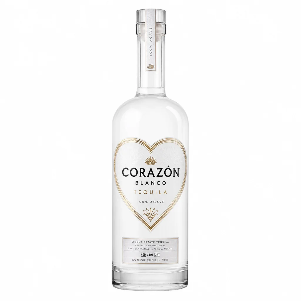 Corazon Blanco Tequila 750ml | Crisp & Pure Agave thumbnail 1