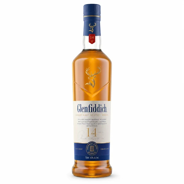 Glenfiddich 14 Year Old Single Malt Scotch