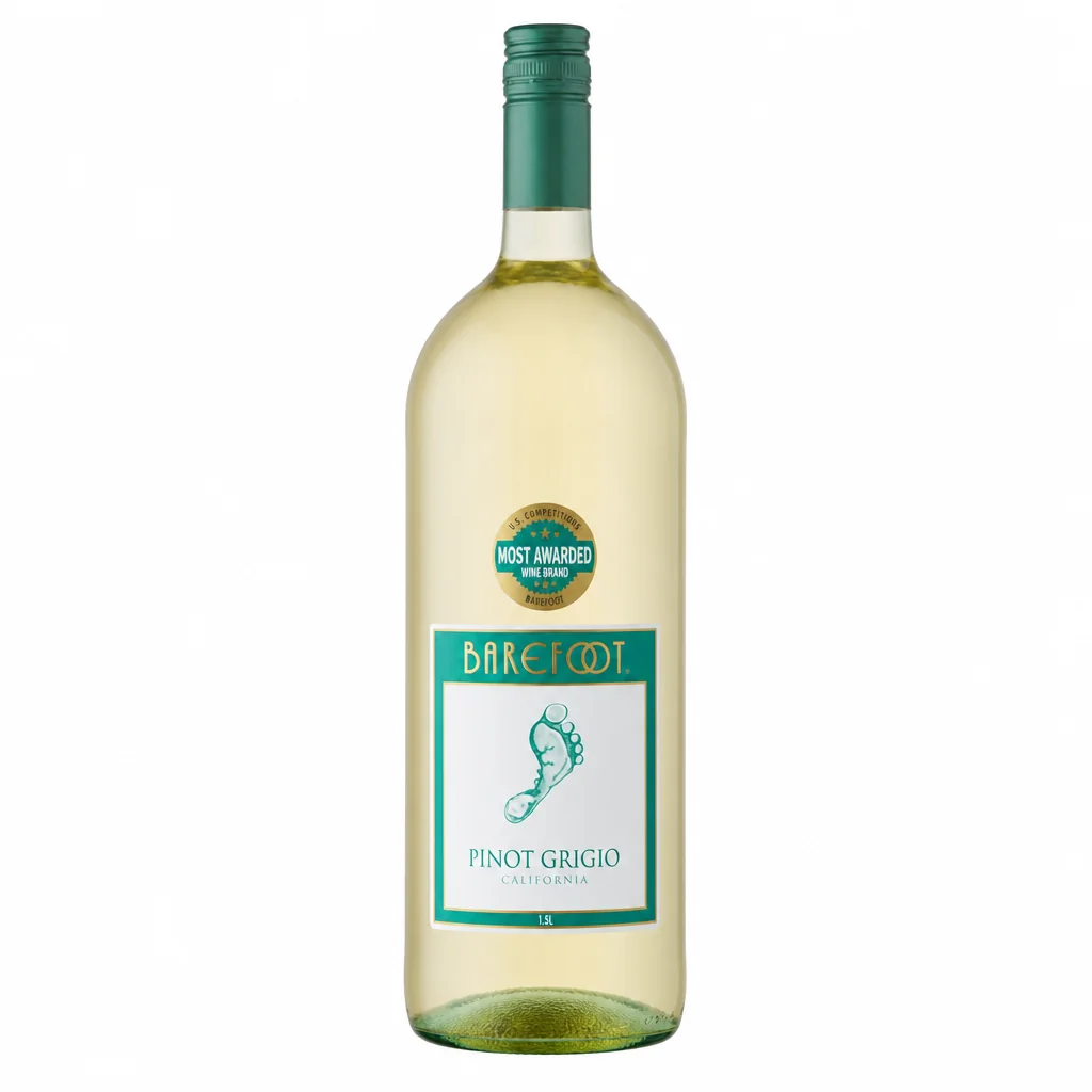 Barefoot Pinot Grigio 1.5L | Light White Wine thumbnail 1