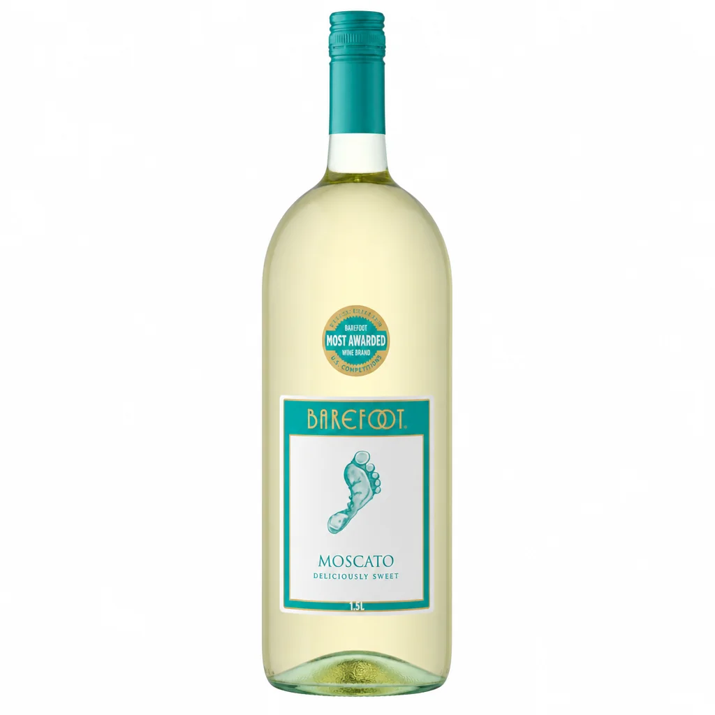 Barefoot Moscato 1.5L | Sweet White Wine thumbnail 1