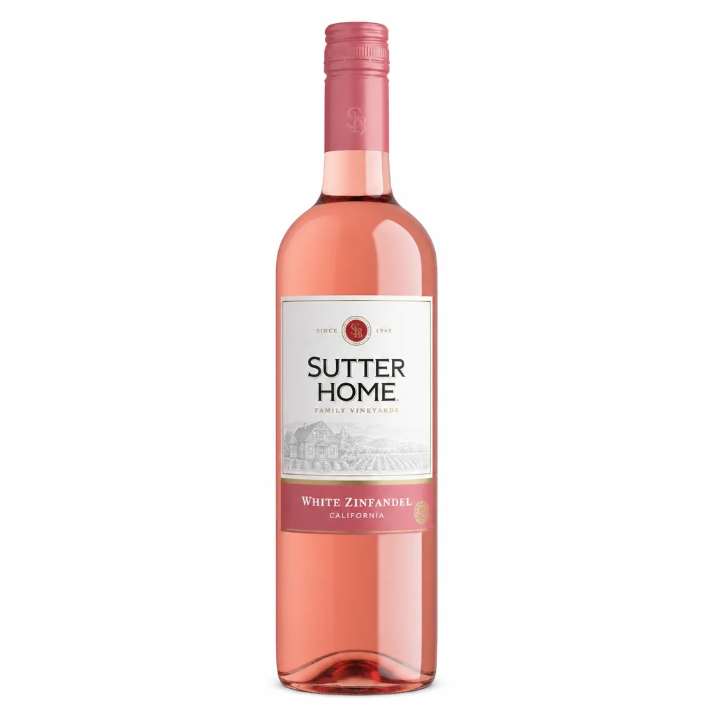 Sutter Home White Zinfandel 750ml | Sweet Rosé Wine thumbnail 1