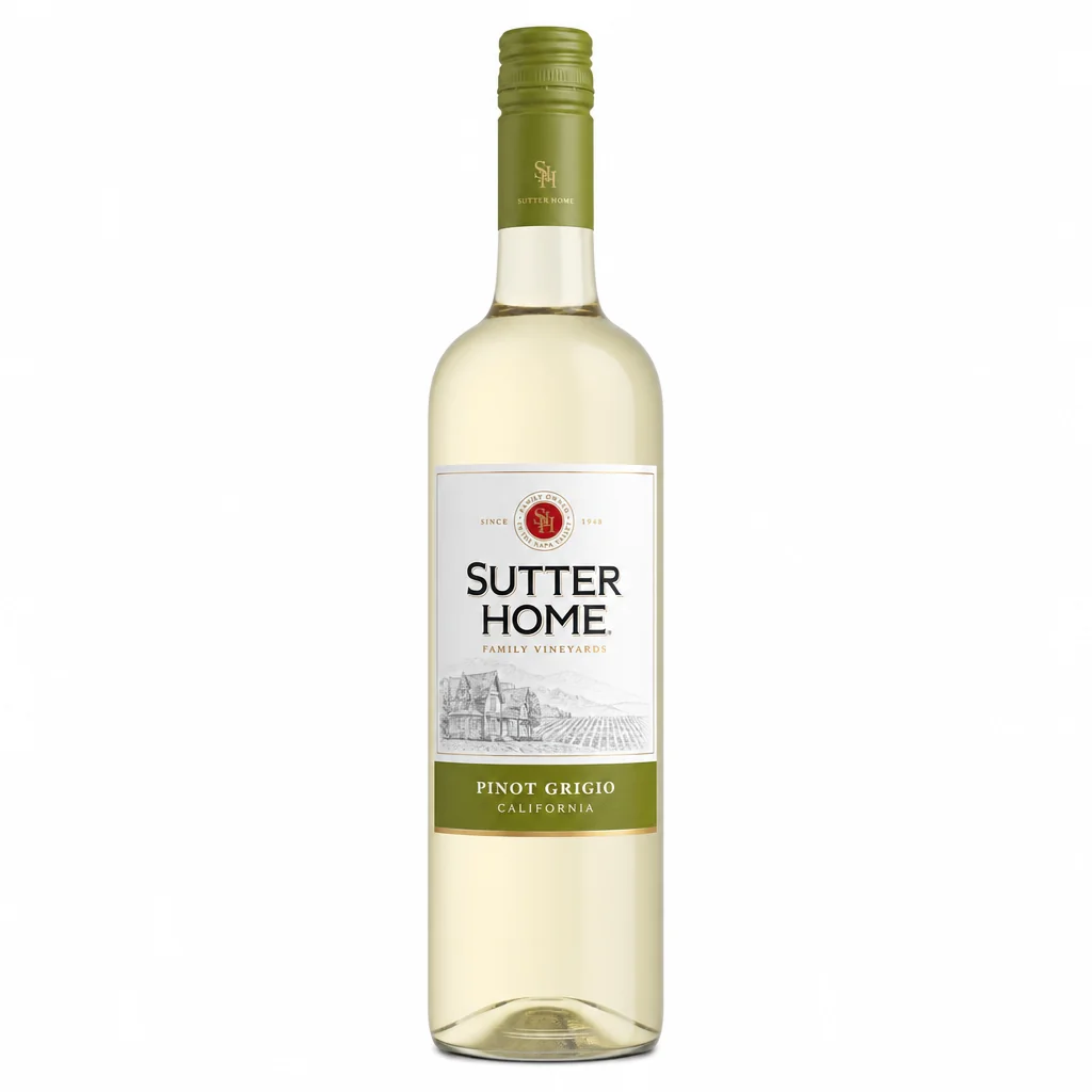 Sutter Home Pinot Grigio 750ml | Crisp White Wine thumbnail 1