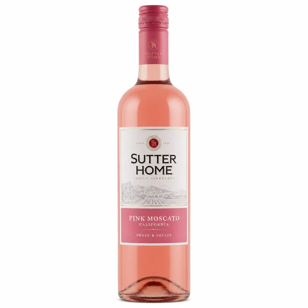 Sutter Home Pink Moscato 750ml | Sweet Rosé Wine thumbnail 1