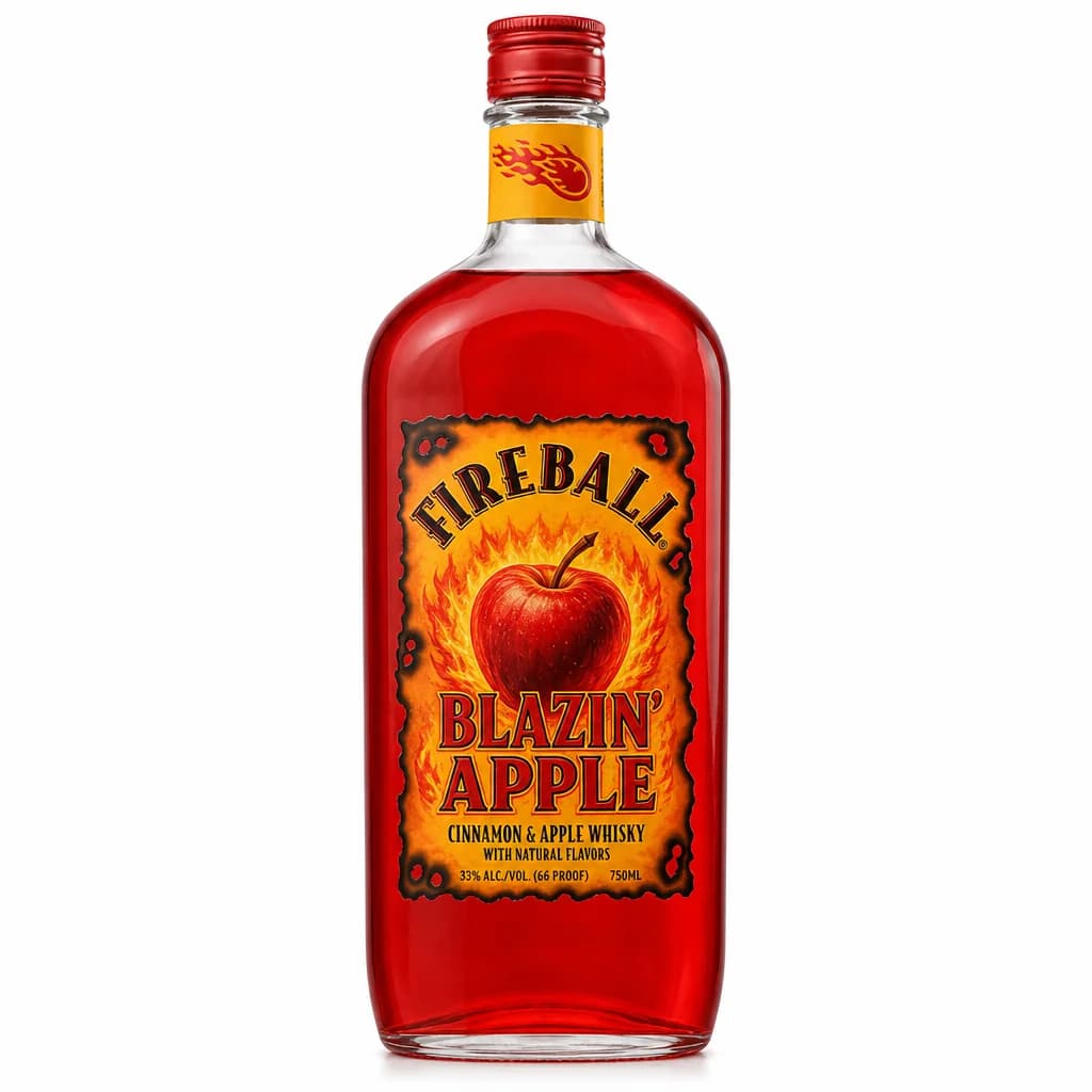 Fireball Blazin' Apple Whisky 750ml thumbnail 1
