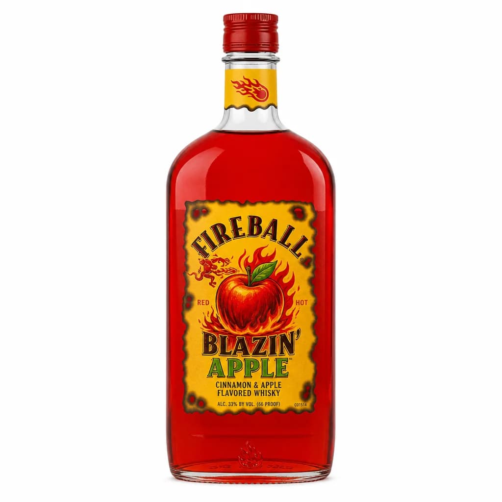 Fireball Blazin' Apple Whisky 750ml thumbnail 1