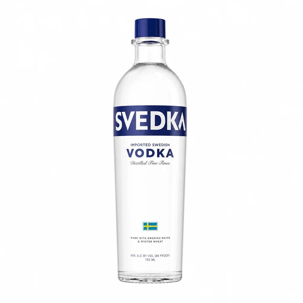 Svedka Vodka 80 Proof 750ml - Smooth Swedish Vodka thumbnail 1
