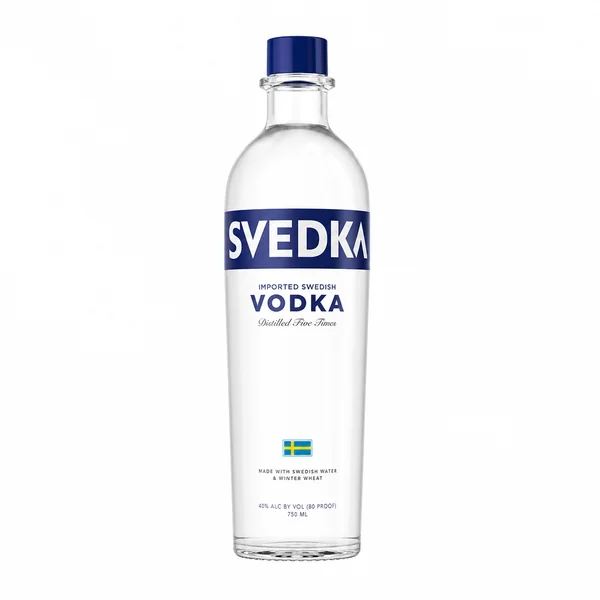 Svedka Vodka 80 Proof - Smooth Swedish Vodka