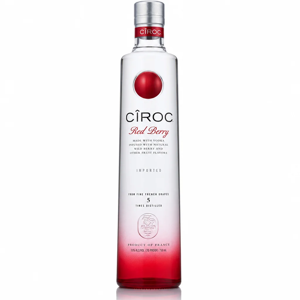 Ciroc Red Berry Vodka 750ml | Premium Flavored Vodka thumbnail 1