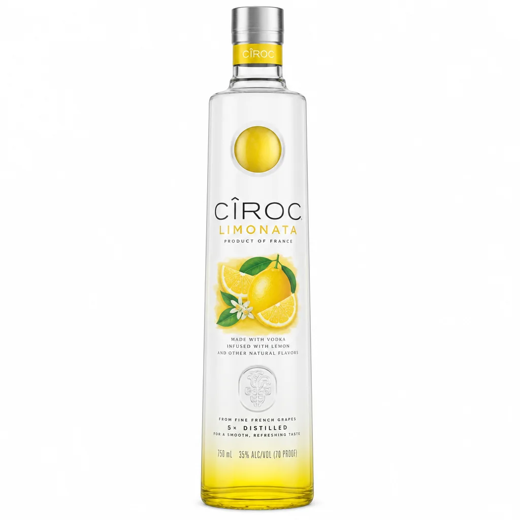 Ciroc Limonata Vodka 750ml | Premium Lemon Flavored Vodka thumbnail 1