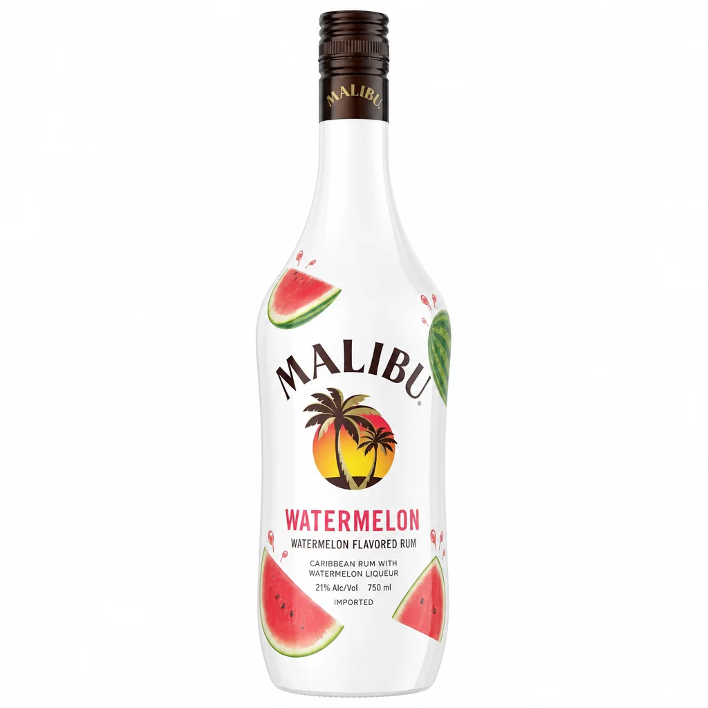 Malibu Watermelon Rum 750ml | Flavored Rum thumbnail 1