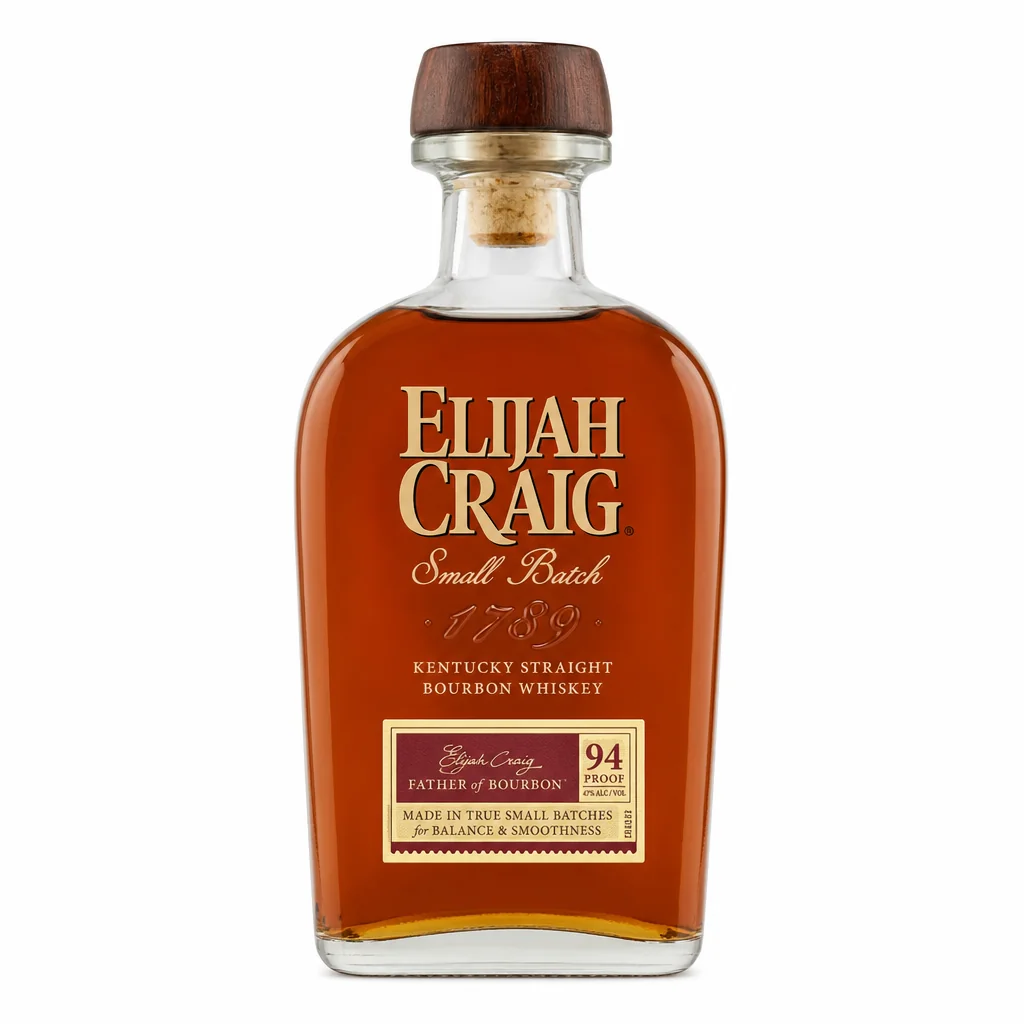 Elijah Craig Bourbon 375ml | Small Batch Kentucky Straight thumbnail 1