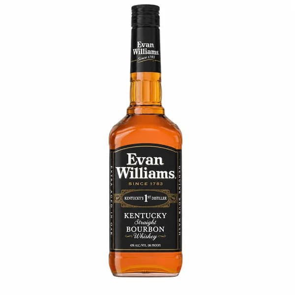 Evan Williams Black Bourbon 86 Proof
