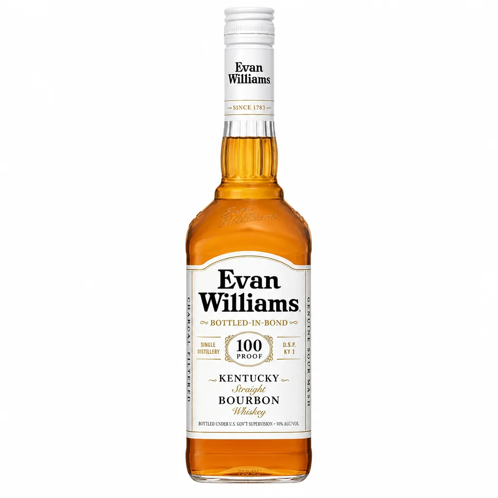 Evan Williams White Label Bottled-in-Bond 750ml thumbnail 1