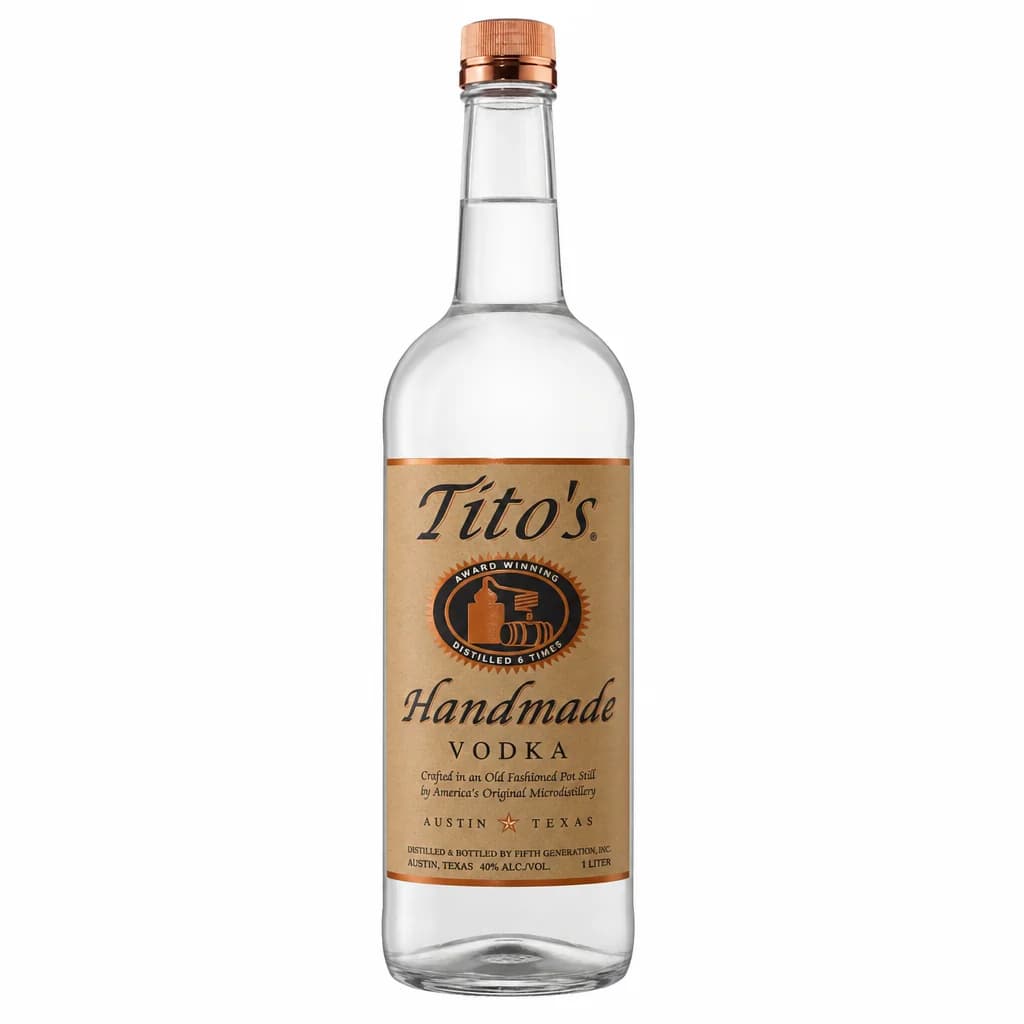 Tito's Handmade Vodka 1L | 80 Proof | Buy Online thumbnail 1