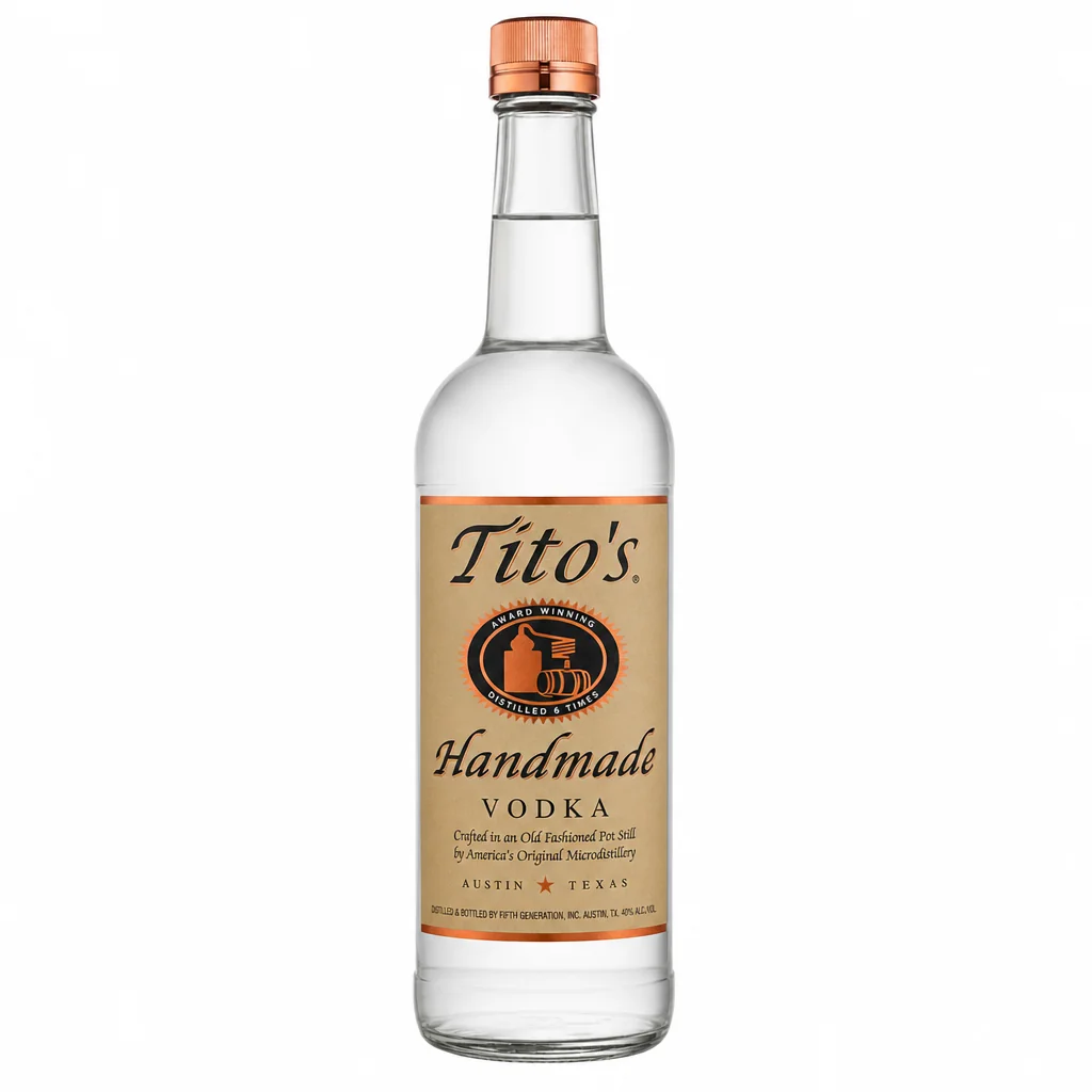 Tito's Handmade Vodka 750ml | Gluten-Free Craft Vodka thumbnail 1