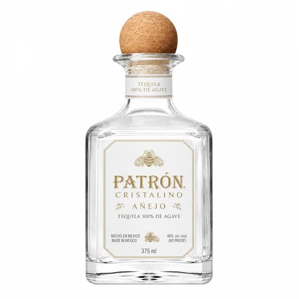 Patron Cristalino Anejo 80 Proof - Clear Aged Tequila