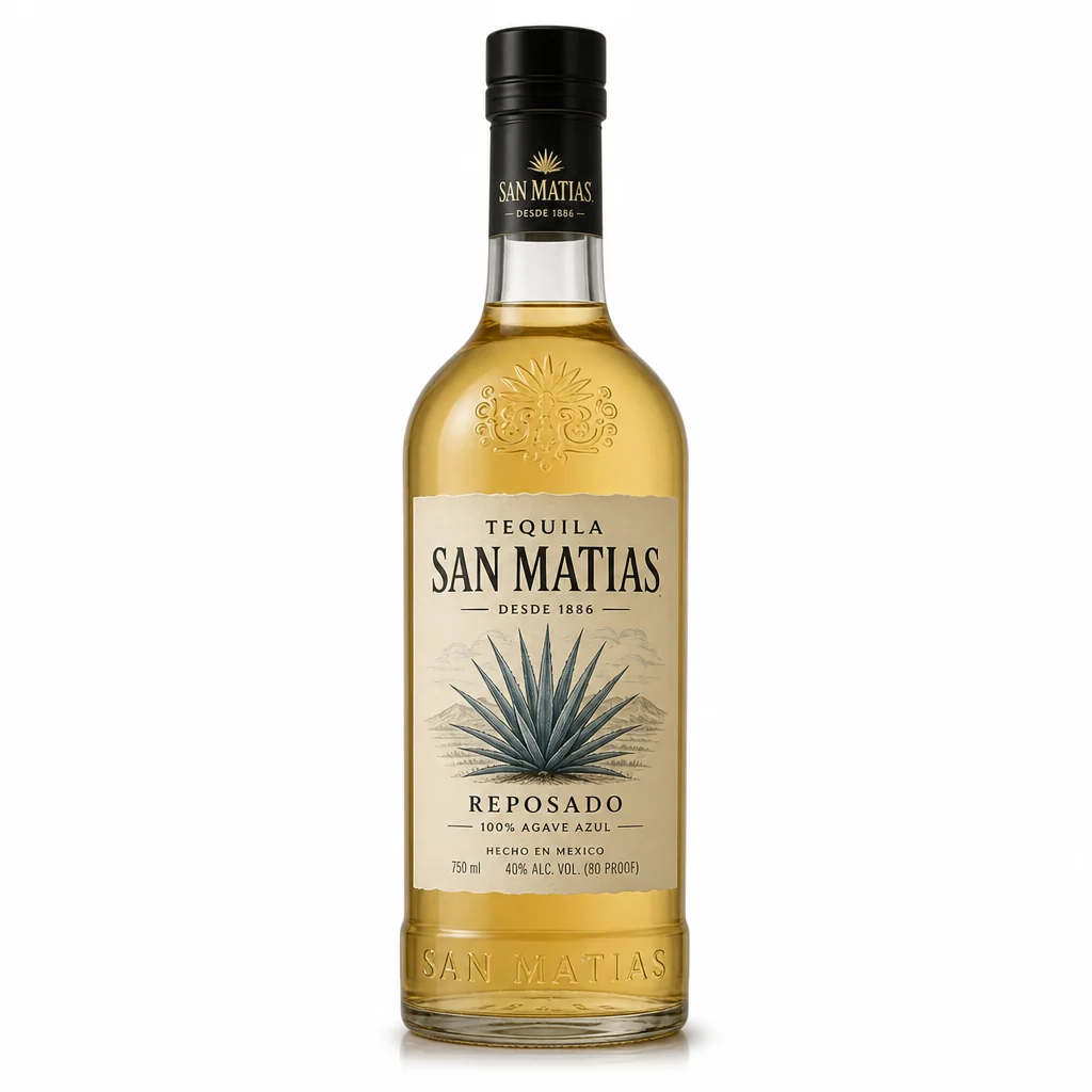 San Matias Reposado Tequila 750ml | Smooth & Balanced thumbnail 1