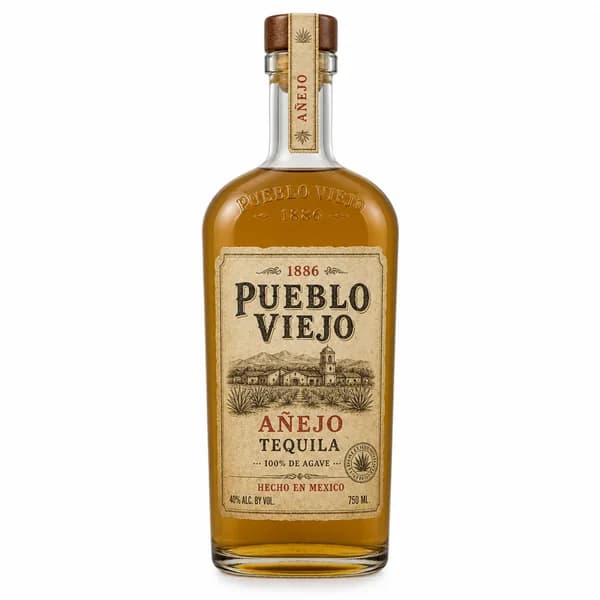 Pueblo Viejo Anejo Tequila | 100% Agave