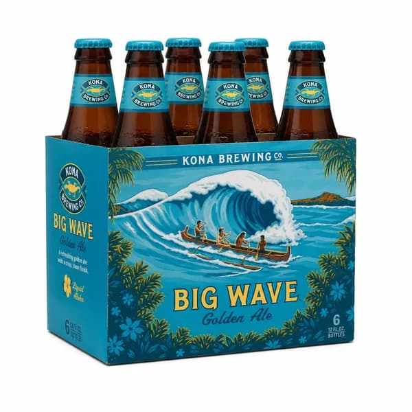 Kona Big Wave Golden Ale 6-Pack | 12 oz