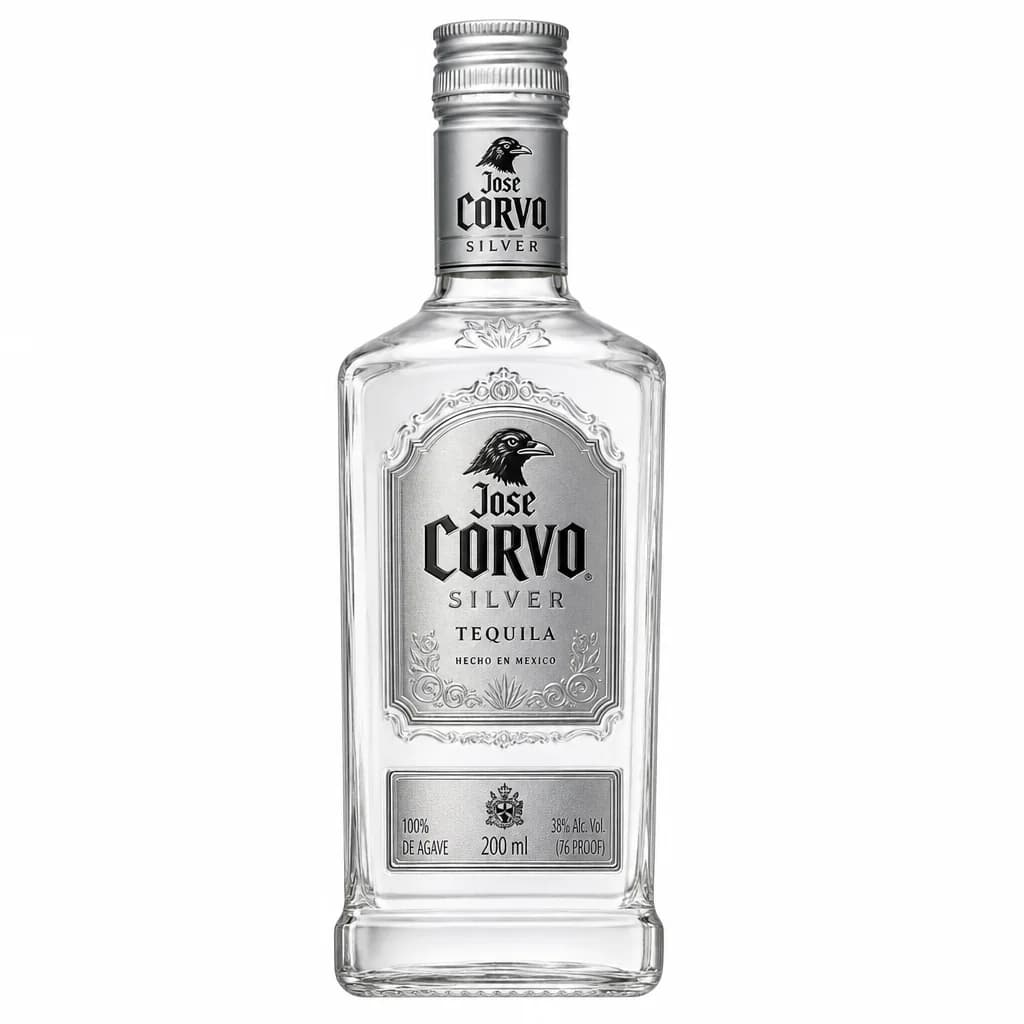 Josecorvosilver Tequila 200 ml thumbnail 1