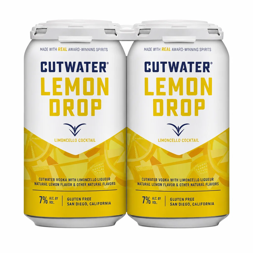 Cutwater Lemon Drop 4-Pack | Vodka Cocktail thumbnail 1