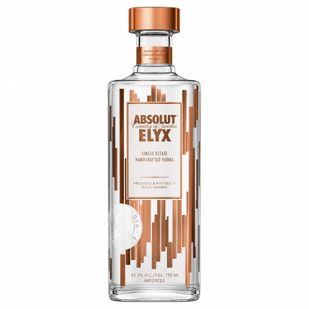 Absolut Elyx Vodka 750ml | Luxury Swedish Vodka thumbnail 1