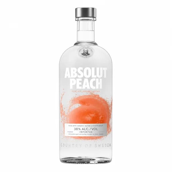 Absolut Peach Vodka | Buy Online