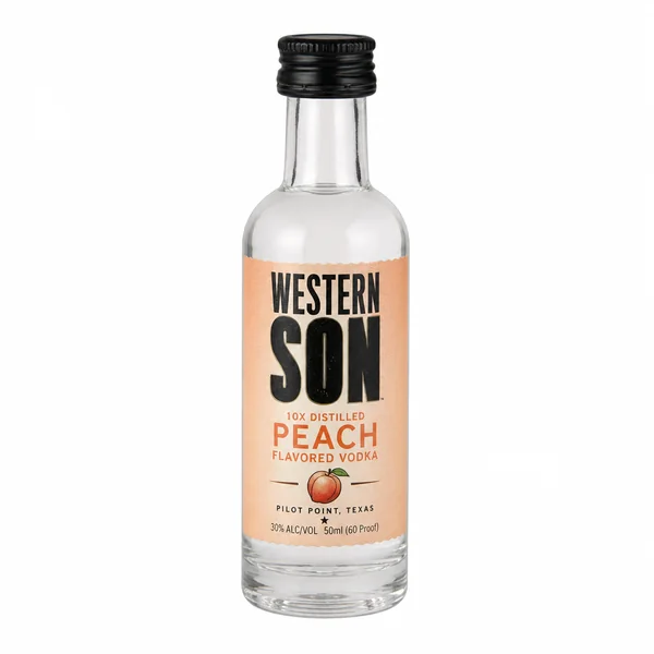 Western Son Peach Vodka - Mini Bottle