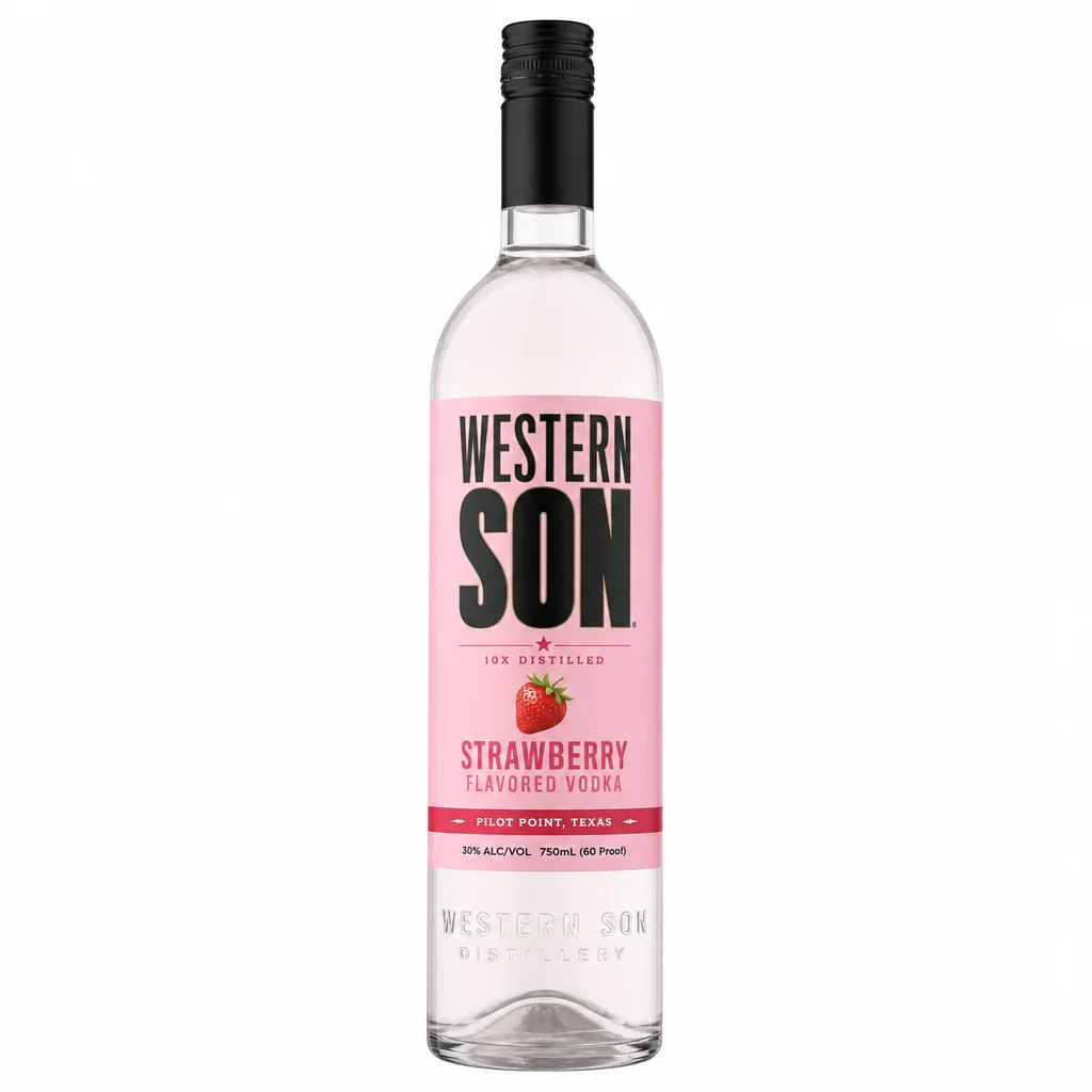 Western Son Strawberry Vodka 750ml thumbnail 1