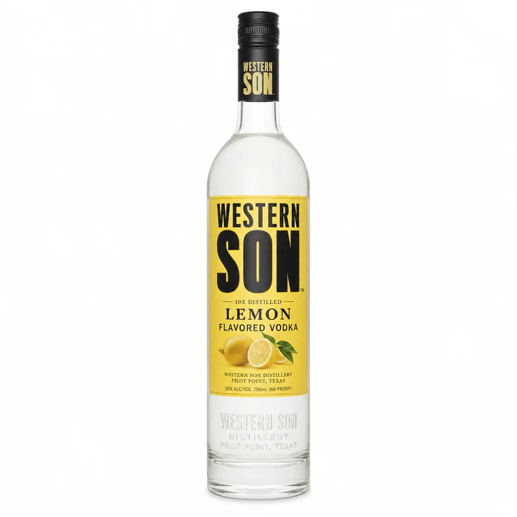 Western Son Lemon Vodka 750ml thumbnail 1